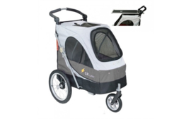 Hondenbuggy met extra Trimblad - Dark Grey > 45 kilo