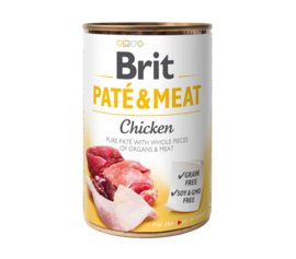 BRIT PATÉ & VLEES  – KIP 400gram