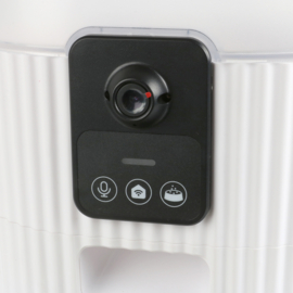 Kualo smart feeder met camera wit