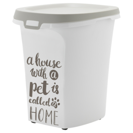 Moderna voercontainer trendy story pet wisdom (20 LTR)