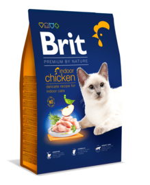 Brit Premium by Nature Cat Indoor Chicken. 8KG