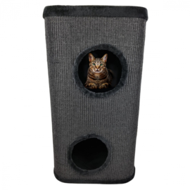 Krabton Cattower zwart 40 x 40 x 76 cm