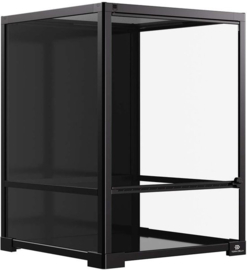 Terra Della Knockdown terrarium 45 x 45 x 60CM met metalen bovenrooster en waterdichte bodem