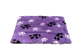 Benchkussen Teddybont Lila + Voetprint