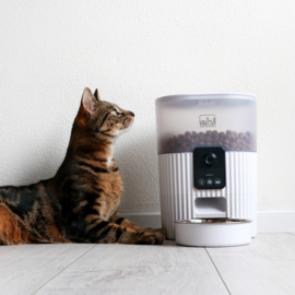 Kualo smart feeder met camera wit