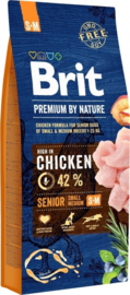 Brit Premium by nature Senior S+M  vanaf