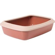 Savic Kattenbak Iriz – Open Kattenbak Terracotta
