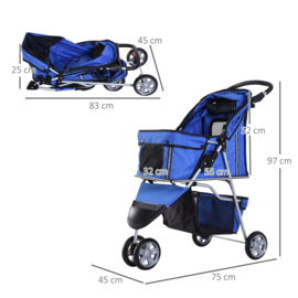 Buggy 3wieler Blauw