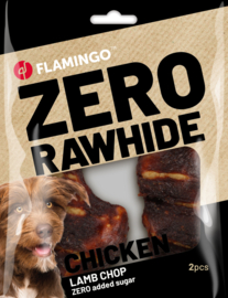 SNACK ZERO RAWHIDE KOTELET MET KIP & LAM