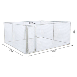 Buitenren 2,30 x 2,30 x 1,22 m