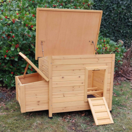 Kippenhok Natura Premium Afmeting: 124x65x80,5cm.