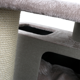 Ebi - Krabpaal - Kat - Krabpaal Veliki 80x80x108cm Beige -