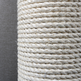 Ebi - Krabpaal - Kat - Krabpaal Veliki 80x80x108cm Beige -