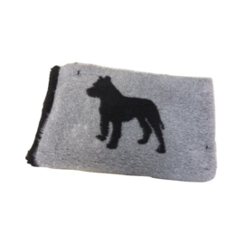 Vet Bed  Pitbull - Bulldog - Grijs Zwart  anti-slip  vanaf