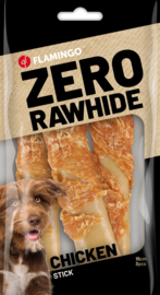 SNACK ZERO RAWHIDE STAAF MET KIP 