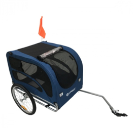 Hondenfietskar opvouwbaar  XL Blauw