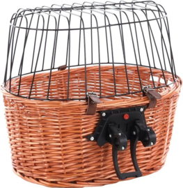 Hondenfietsmand voorop stuur Canna - Bruin - 46.5 x 37.5 x 40.5 cm