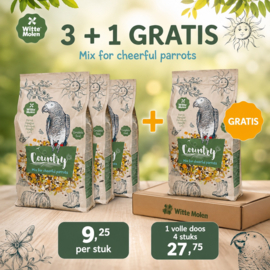 WITTE MOLEN COUNTRY PAPEGAAI 2 KG - Aktie !