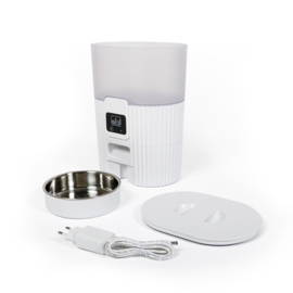 Tinago programmeerbare feeder wit 3,5L - 21x15x28cm