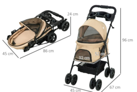 Buggy Beige 4-wielen