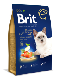 Brit Premium by Nature Cat Adult Salmon 8KG