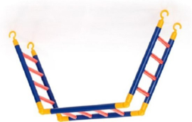 Vogelkooi Iza Met Badhuis + ladder