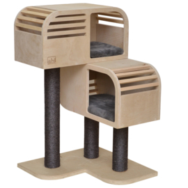 Ebi krabpaal atlas 90 57,5x56,5x93,5cm beige/antraciet