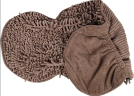 Handdoek Pakka Taupe - 80 x 30 cm