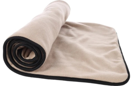 Wasbare bodembedekking - Riley Taupe - 100 x 55 cm
