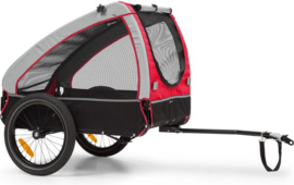 Hondenfietskar - SmartSpace - <45 kg - Zwart Rood - 54 x 58 x 86 cm