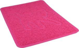 Kattenbakmat Rosie Fuchsia 35x48cm