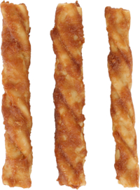 SNACK ZERO RAWHIDE STAAFJES MET KIP & PINDAKAAS