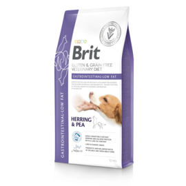 Brit veterinary diet Gastrointestinal Low fat Haring & Erwten 12kg