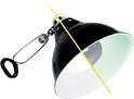 Ex klemlamp + glow reflector porselein S/14CM