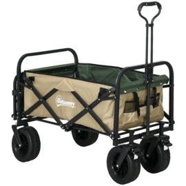 Bolderwagen Kaki - Groen -Max.100KG