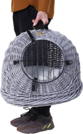 transportmand transportbox voor katten honden, 47 x 35 x 35 cm