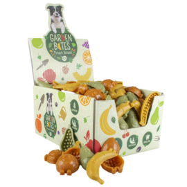 Garden Bites Fruity Friends S - 7cm - 15g - display 180 stuks