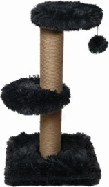 Krabpaal Fluffy Merida - Antraciet - 34 x 34 x 67 cm