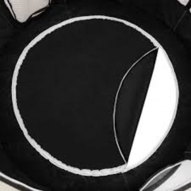 Nylon Puppyren Zwart/creme