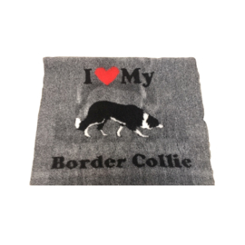 Vet Bed I Love My Border collie anti-slip  vanaf