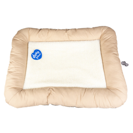 Kussen sheepskin beige 102x65cm