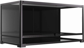 Terra Della Terrarium knockdown 60 x 45 x 45CM glas | bouwpakket voor reptielen, amfibieën en insecten