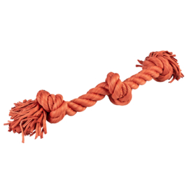 Duvo+ honden kauwspeelgoed Sweater touw met 3 knopen Rood 52cm