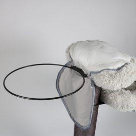 Ebi - Krabpaal - Kat - Krabpaal Skye 80x40x101cm Antraciet/wit