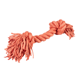 Duvo+ honden kauwspeelgoed Sweater touw met 2 knopen Rood 40cm