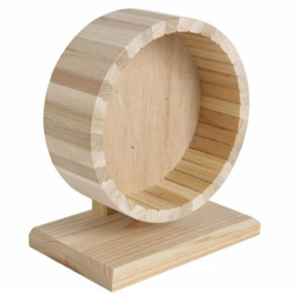 Loopwiel hout 29cm