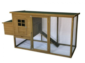 Kippenhok Lotte Afmeting: 197x75x103cm