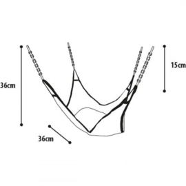 Zooselect Fret Hangmat Fleece