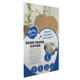 Zand papier voor vogelkooien div. maten