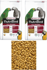 Papegaaienvoer Nutribird p15 original onderhoudsvoeder 2 x 1kg